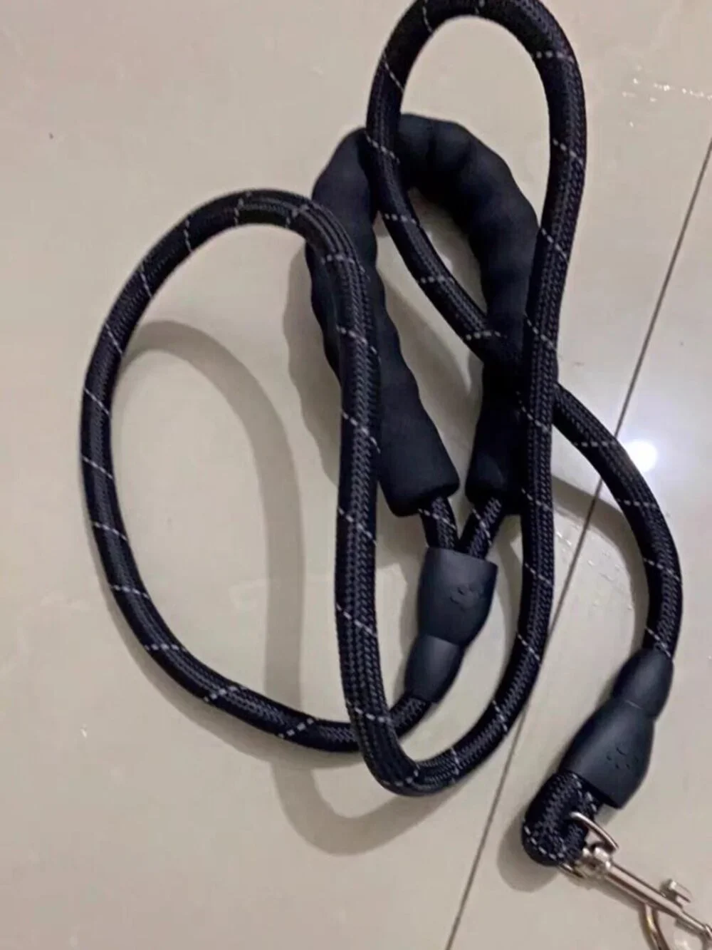 Brand New Heavy Duty Reflective Nylon Dog Leash 1.3m Thick Padded Handle